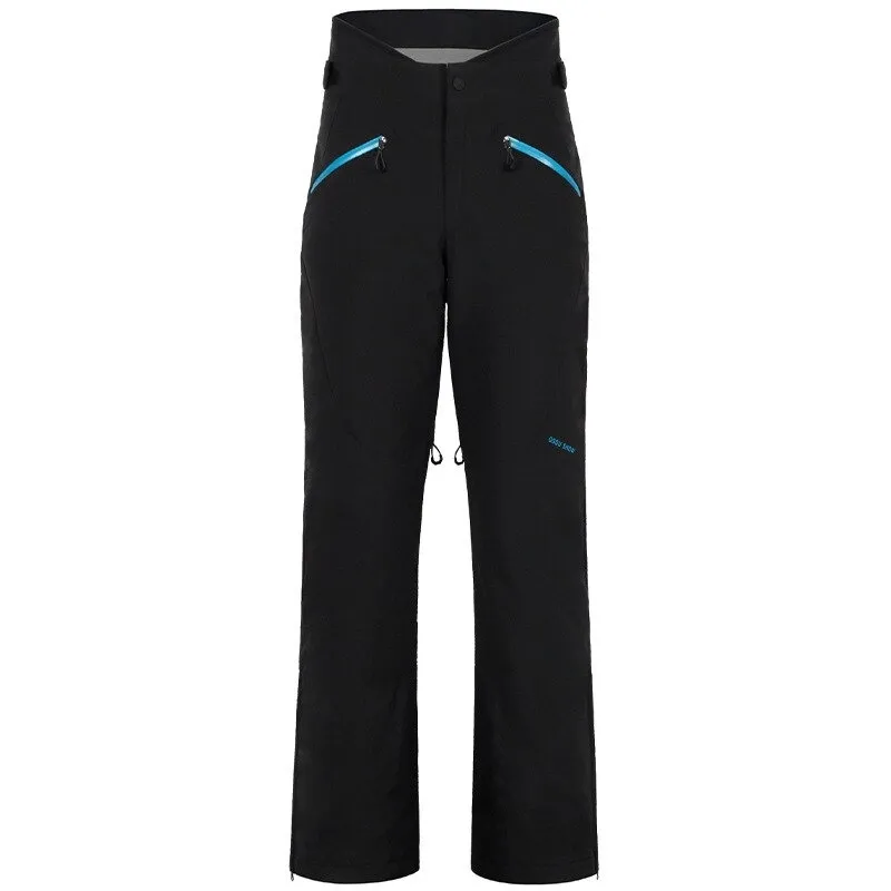 Women's High Waist Snow Pants with Waterproof Zipper Pockets - SF0694