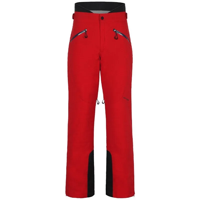 Women's High Waist Snow Pants with Waterproof Zipper Pockets - SF0694