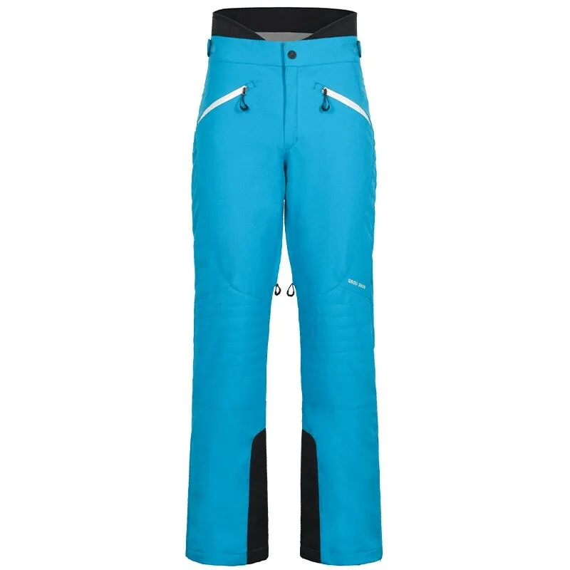 Women's High Waist Snow Pants with Waterproof Zipper Pockets - SF0694