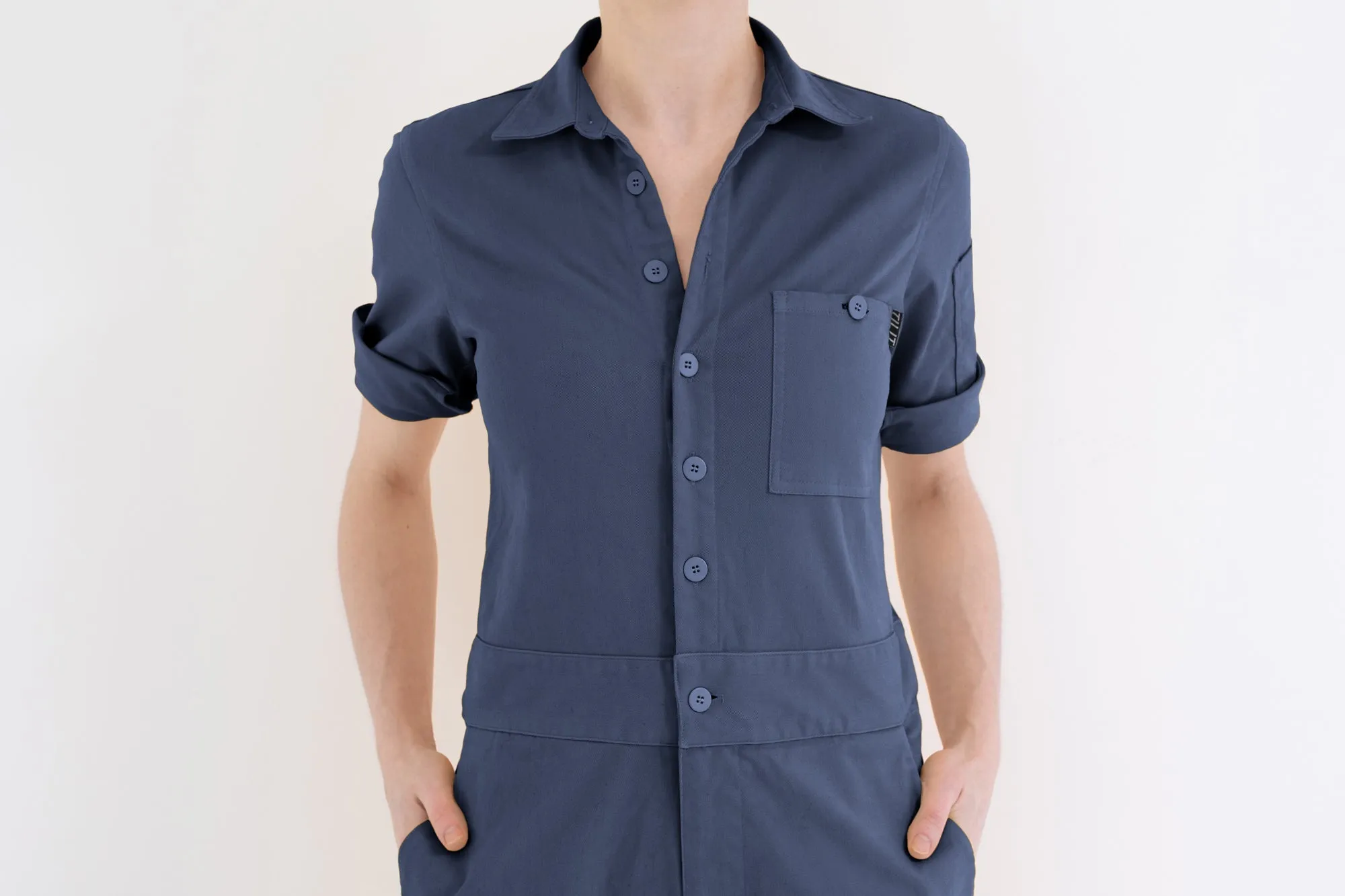 Women's Short Sleeve Jumpsuit