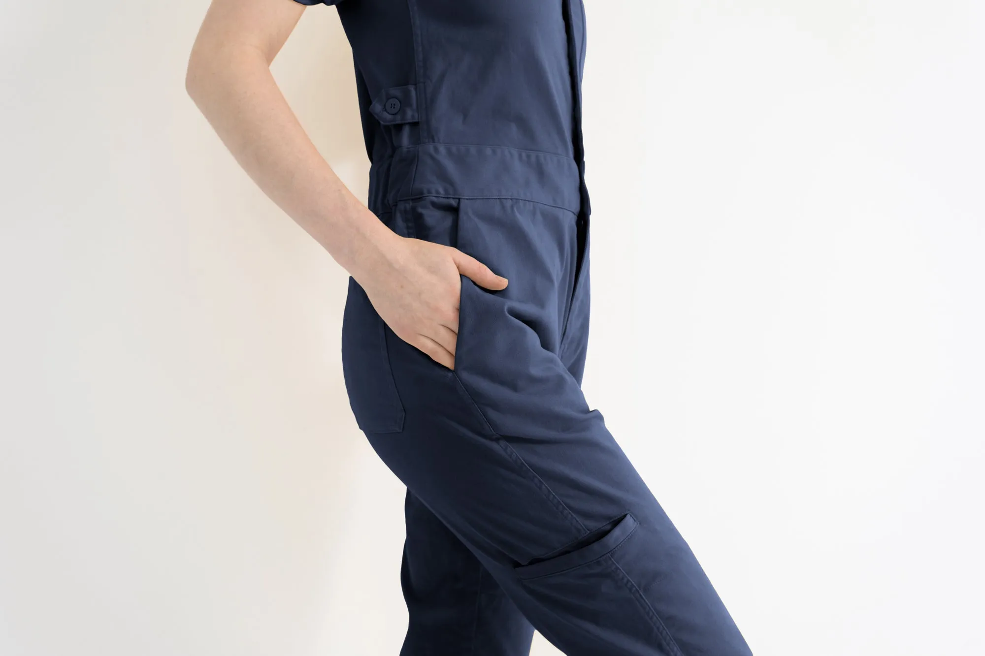 Women's Short Sleeve Jumpsuit
