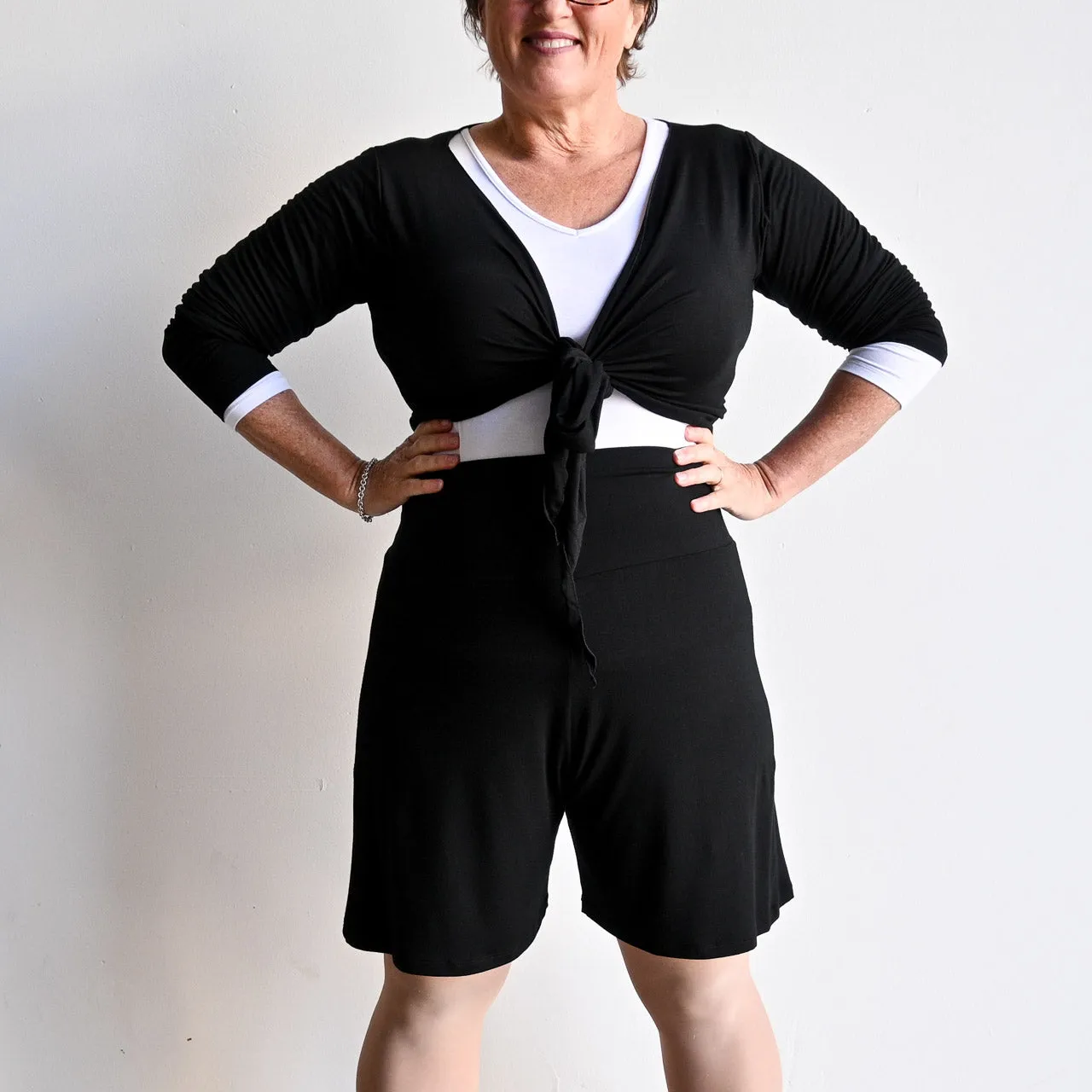 Yoga Shorts by KOBOMO Bamboo